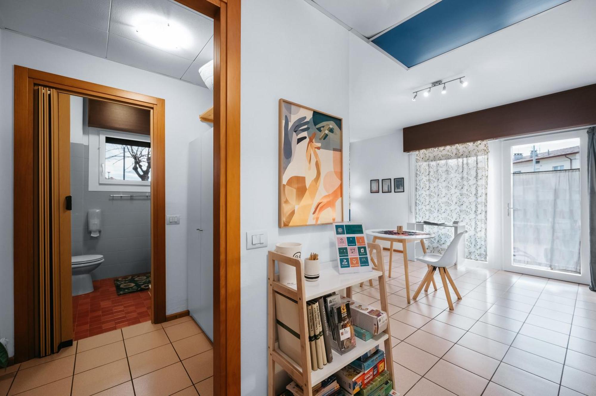 Nest Eco Guesthouse อูดิเน ภายนอก รูปภาพ